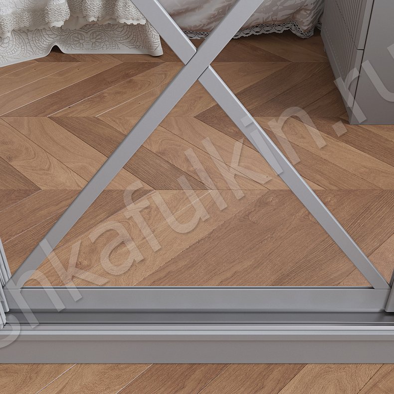 Изображение Шкаф-купе Версаль  Классика 3х створчатые Спальня Для вещей 9