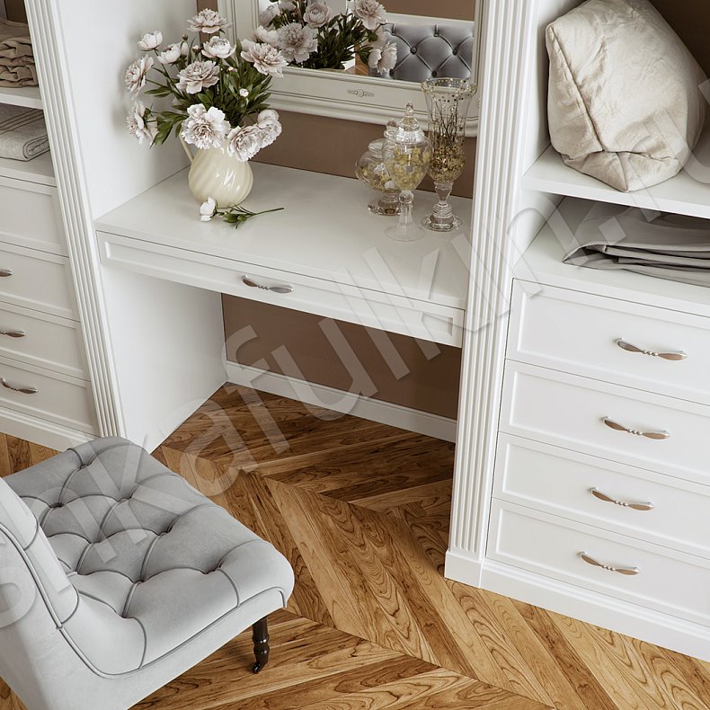 Изображение Гардеробная Сонет Белый Классика  Гардеробная  5