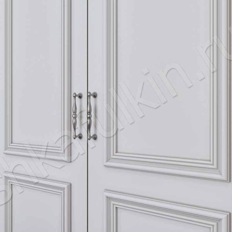 Изображение Шкаф Антуанетта Белый Светлые Классика 6и створчатые Спальня Для вещей 7