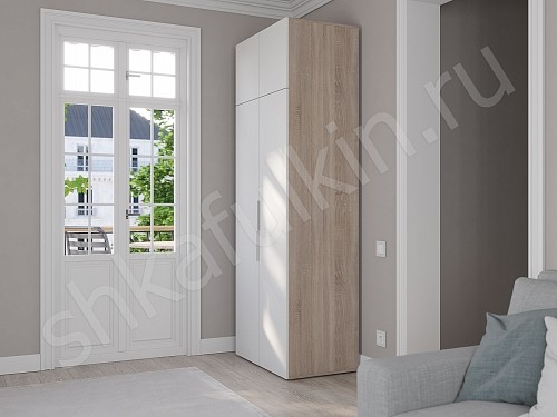 Изображение цвета Шкаф Тони Светлые Современный 2х створчатые  