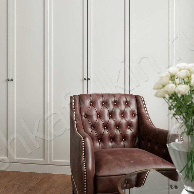 Гардеробная Комплимент Белый Классика 6и створчатые   2