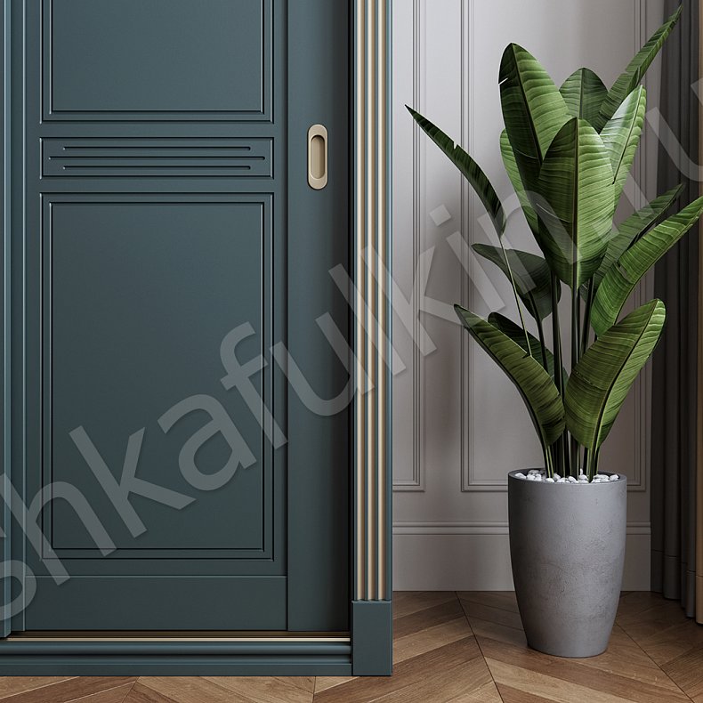 Изображение Шкаф-купе Адель Классика 3х створчатые Гостиная Для вещей 9