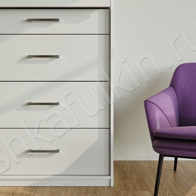 Гардеробная Лолита Белый Скандинавский  Гардеробная  4