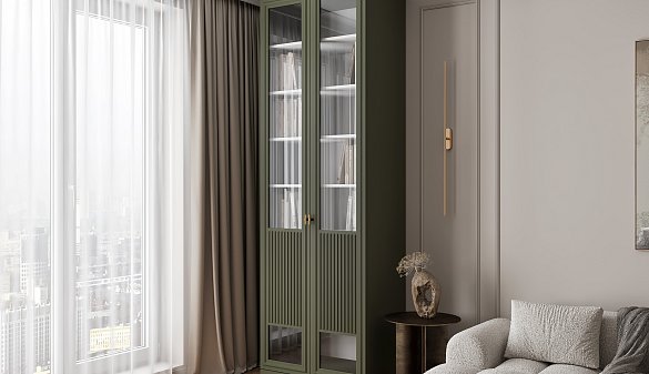 Шкаф-витрина Мельпомена