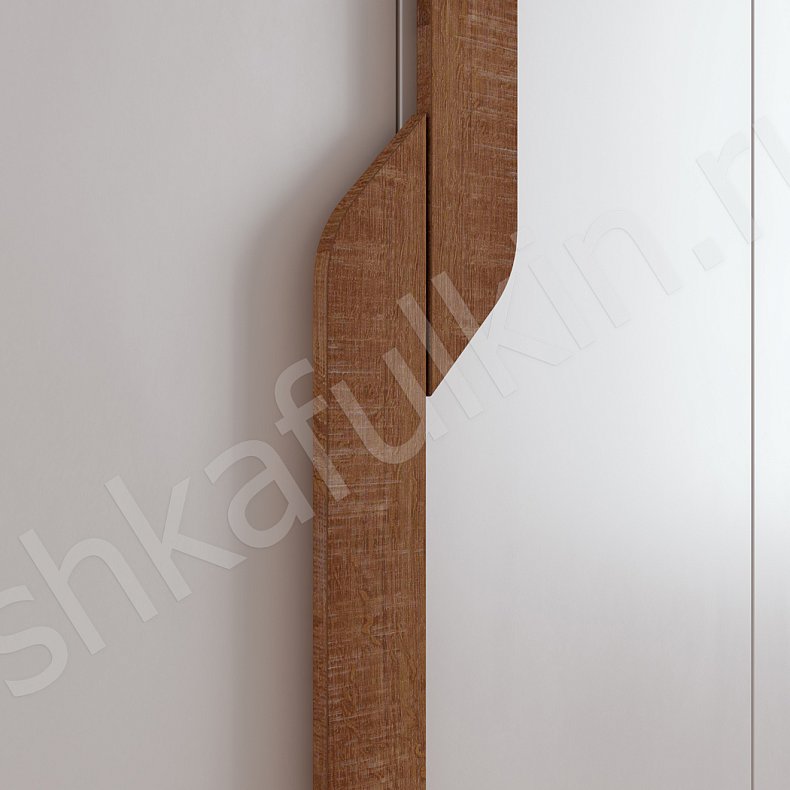 Изображение Шкаф Ронни Древесный Белый Черный Коричневый Серый Светлые Темные Скандинавский 4х створчатые Гостиная Для белья Для вещей 13