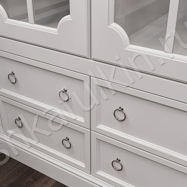 Гардеробная Джейн Белый Классика  Гардеробная Для вещей 5