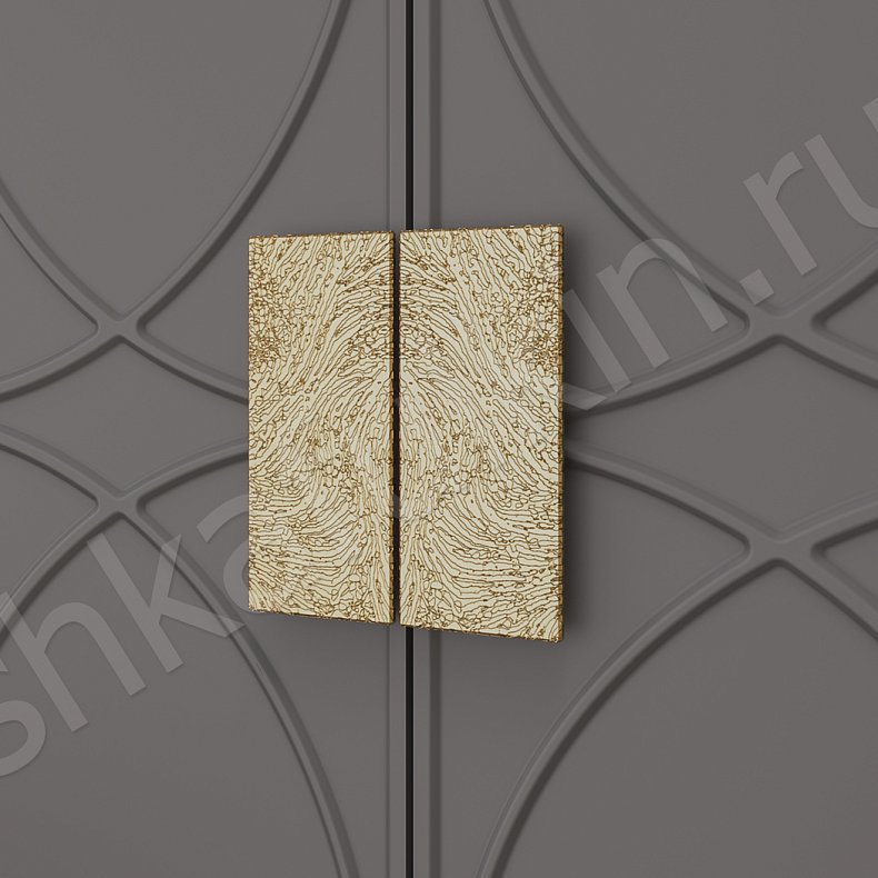 Изображение Прихожая Арива Цветной Серый Светлые Темные Зеленый Неоклассика 3х створчатые Прихожая Для вещей 7