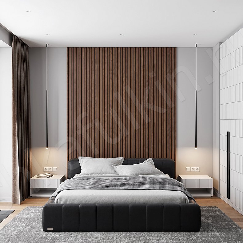 Гарнитур Тиммер Белый Черный Светлые Темные Хай-тек 4х створчатые Спальня Для вещей 2