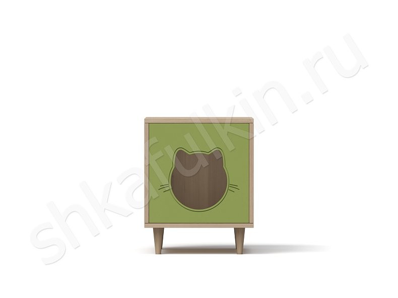 Тумба прикроватная Китти Красный Белый Черный Серый Светлые Темные Зеленый Современный  Спальня 