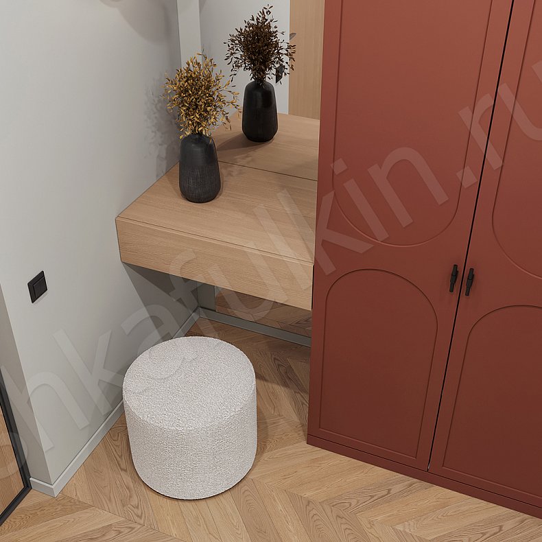 Изображение Прихожая Янтина Светлые Красный Современный 2х створчатые Прихожая Для вещей 2