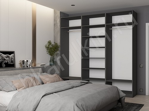 Изображение цвета Шкаф Аксель Белый  4х створчатые Спальня 