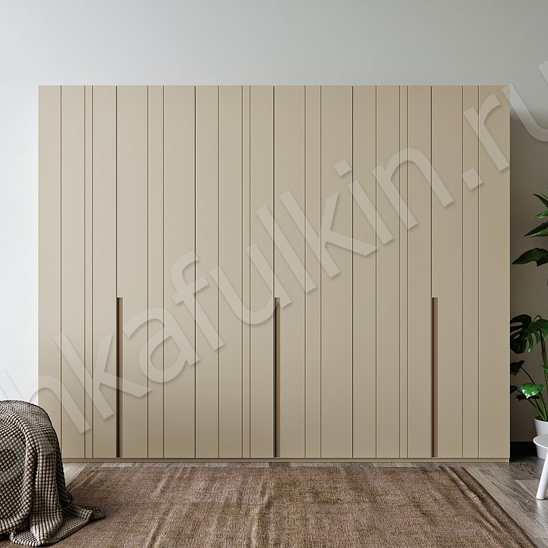 Изображение Шкаф Буэнос Коричневый Светлые Минимализм 6и створчатые Гостиная Для вещей 1