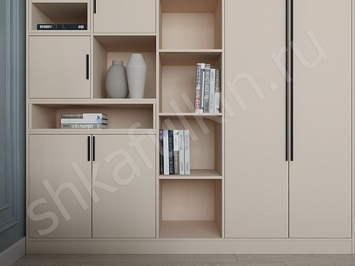 Изображение цвета Шкаф Бесто Белый Минимализм   Для книг