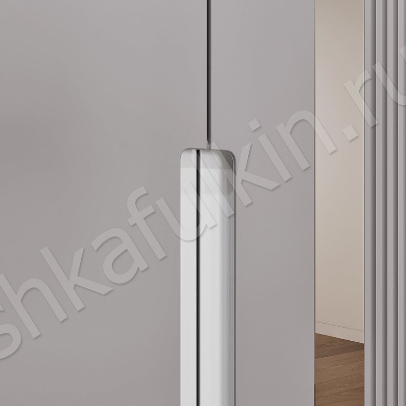 Изображение Прихожая с консолью Альгеро Светлые Серый Модерн 4х створчатые Прихожая Для вещей 4