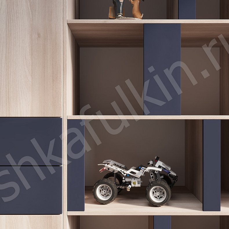 Изображение Шкаф Толли Темные Светлые Серый Древесный Черный Белый Скандинавский 2х створчатые Детская Для вещей Для декора Для книг Для белья 11