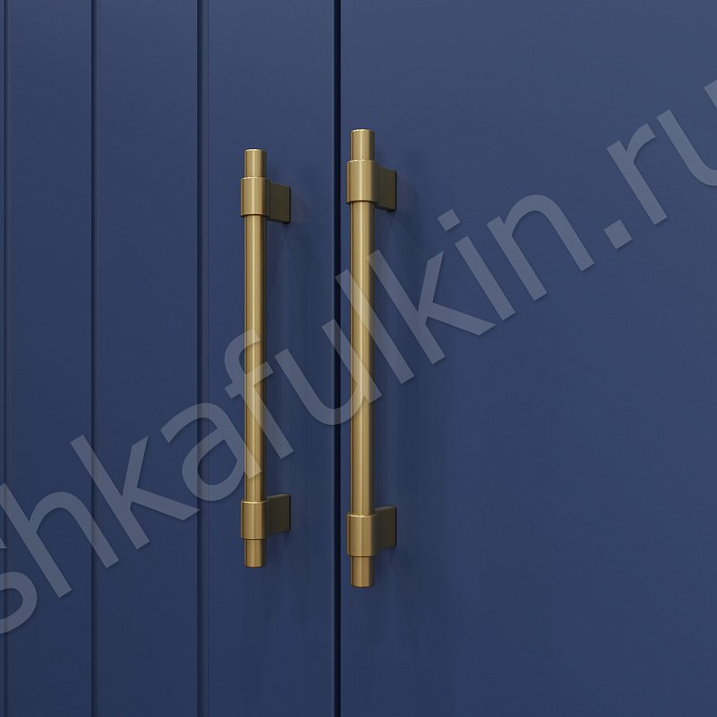 Изображение Прихожая Виолетта Синий Цветной Неоклассика 4х створчатые Прихожая Для вещей 5