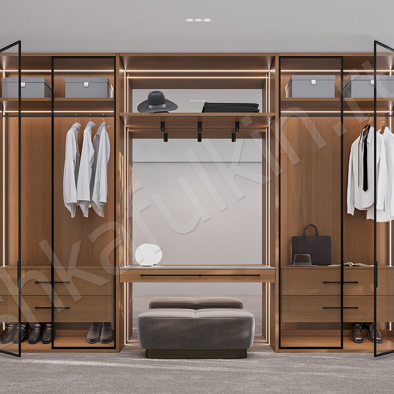 Гардеробная Кендал  Современный  Гардеробная  5