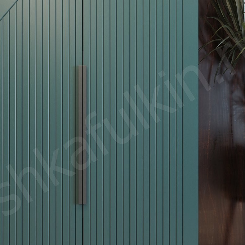 Прихожая Фигаро Цветной Красный Темные Зеленый Современный 4х створчатые Прихожая Для вещей 7