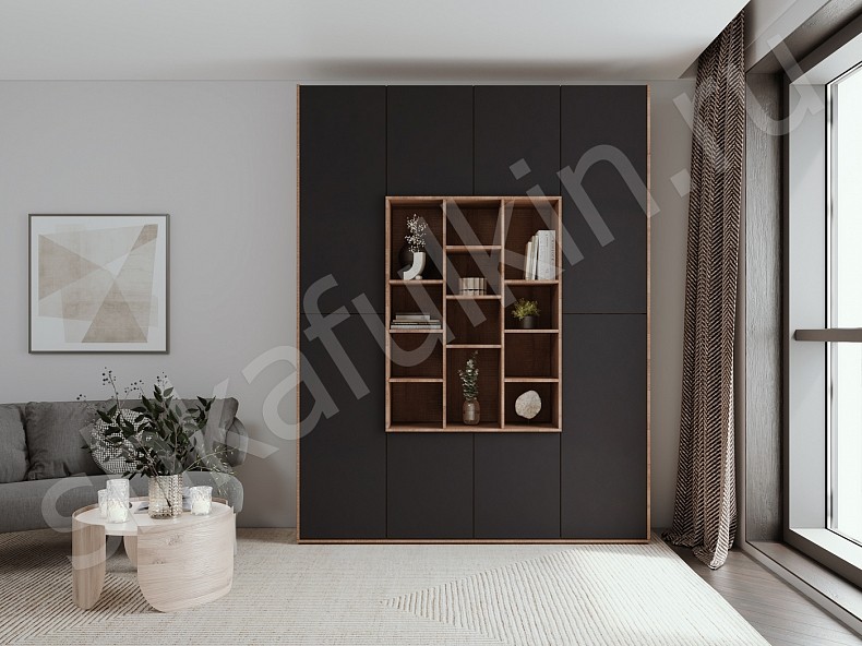 Изображение цвета Шкаф Томми Белый Современный 5и створчатые  