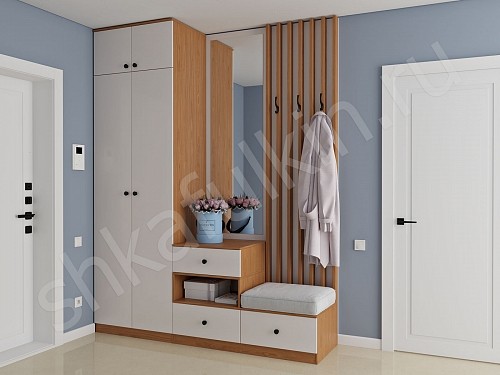 Изображение цвета Прихожая Милли  Минимализм 2х створчатые Прихожая 