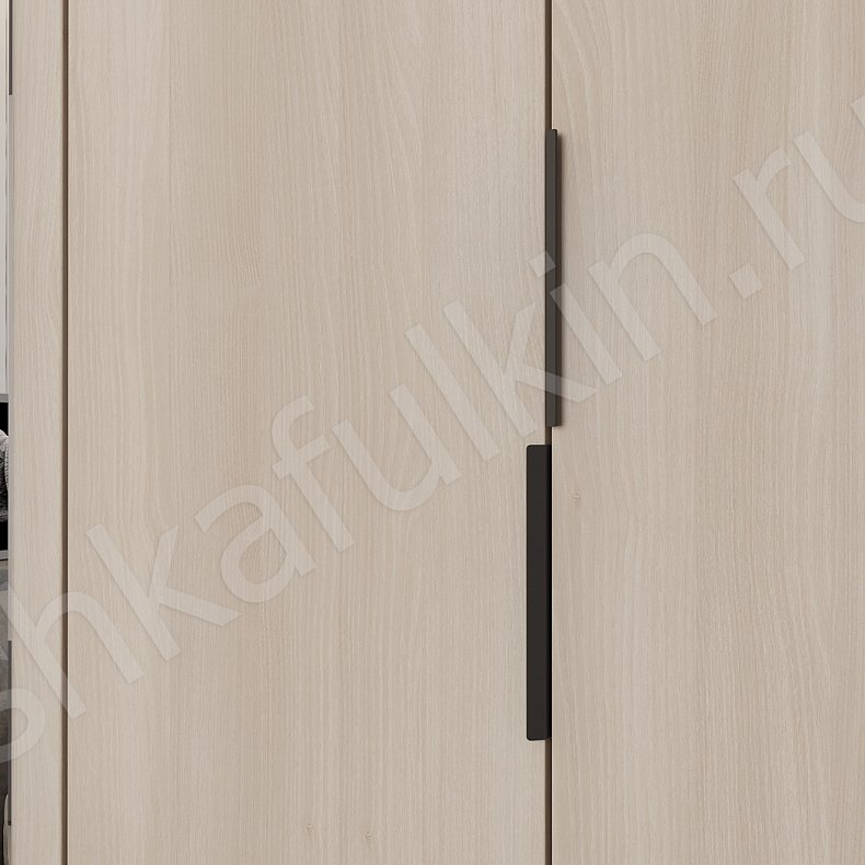 Шкаф Аксель Темные Светлые Синий Серый Коричневый Белый Минимализм 4х створчатые Спальня Для вещей Для белья 11