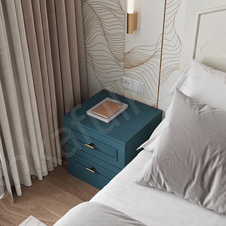 Гарнитур Мерседес Светлые Белый Современный 6и створчатые Спальня Для вещей Для белья 5