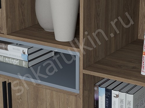 Изображение цвета Шкаф Бесто Белый Минимализм   Для книг