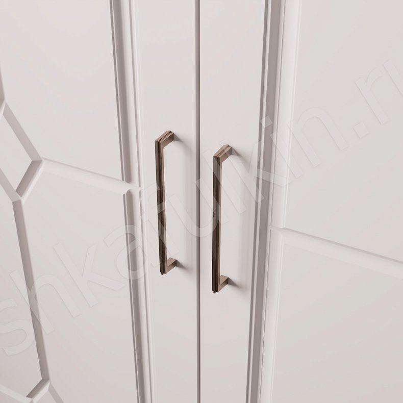 Гарнитур Розанна Светлые Современный 3х створчатые Гостиная Для вещей 3