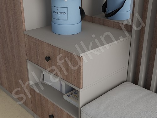 Изображение цвета Прихожая Милли  Минимализм 2х створчатые Прихожая 