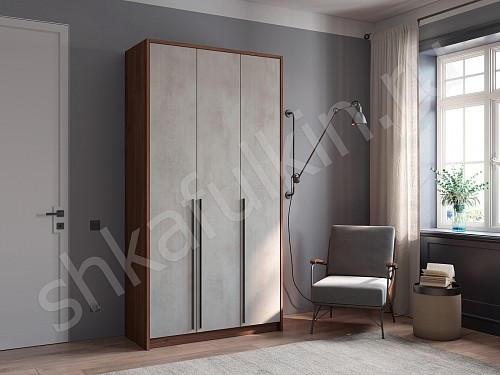 Изображение цвета Шкаф 3 двери Ларсен  Классика 3х створчатые Спальня 