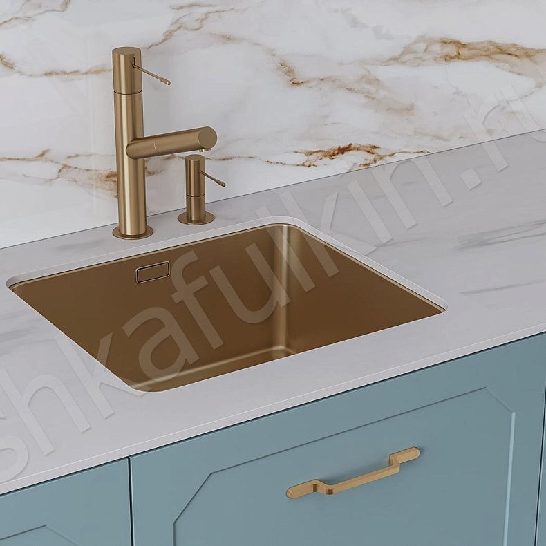 Кухня Санремо Синий Цветной Розовый Светлые Неоклассика   Для книг Для декора 11