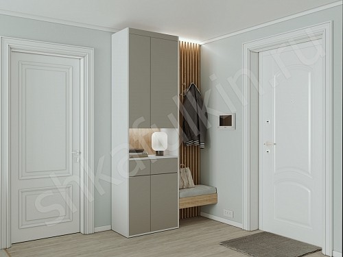 Прихожая Бонни  Минимализм 2х створчатые Прихожая 