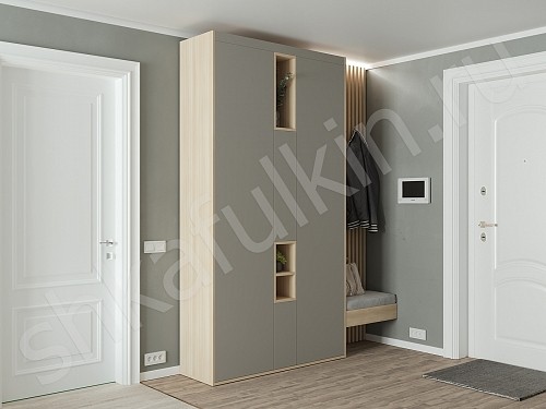 Изображение цвета Прихожая Клайд  Минимализм 2х створчатые Прихожая 