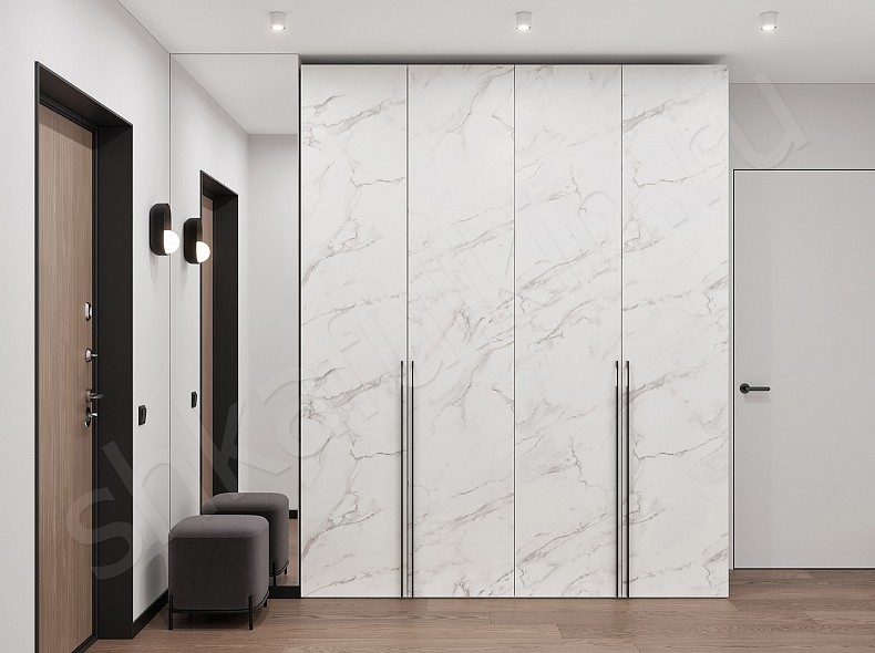 Шкаф в прихожую Каррара