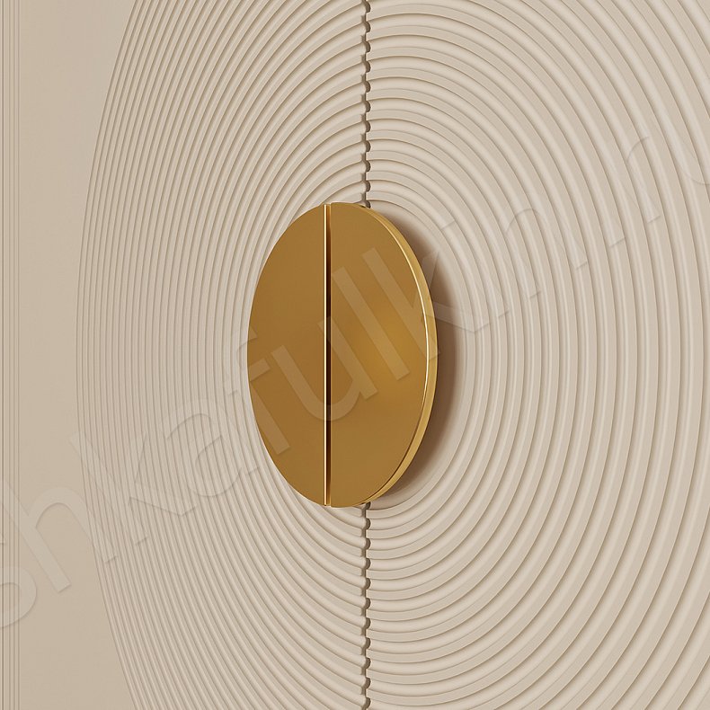 Изображение Угловой шкаф Ришелье Светлые Неоклассика 4х створчатые Гостиная Для вещей 3