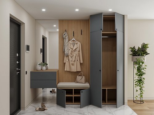 Прихожая Олли  Минимализм 2х створчатые Прихожая 
