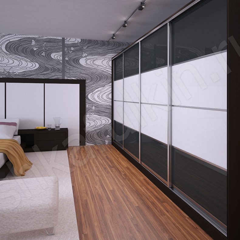 Корпусный шкаф-купе Пронто  Модерн 4х створчатые Спальня Для вещей 1