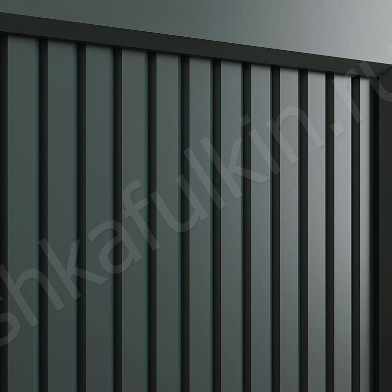 Изображение Шкаф Шелдон Цветной Серый Темные Зеленый Модерн 4х створчатые Гостиная Для вещей 18