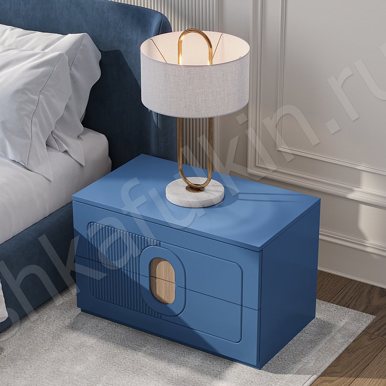 Изображение Гарнитур Андромеда Светлые Синий Цветной Современный 4х створчатые Спальня Для вещей Для декора Для книг Для белья 3