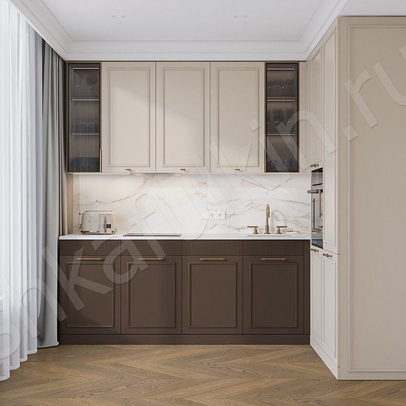 Изображение Кухня Элеганта Неоклассика Для книг 1