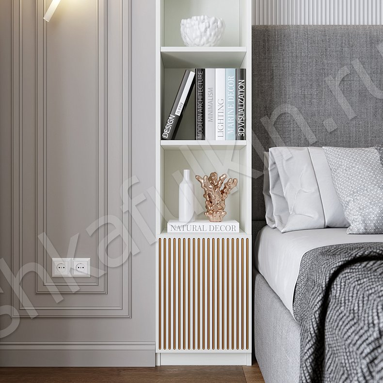 Стенка Квадро Белый Черный Цветной Темные Золото Современный 4х створчатые Спальня Под ТВ Для вещей 12