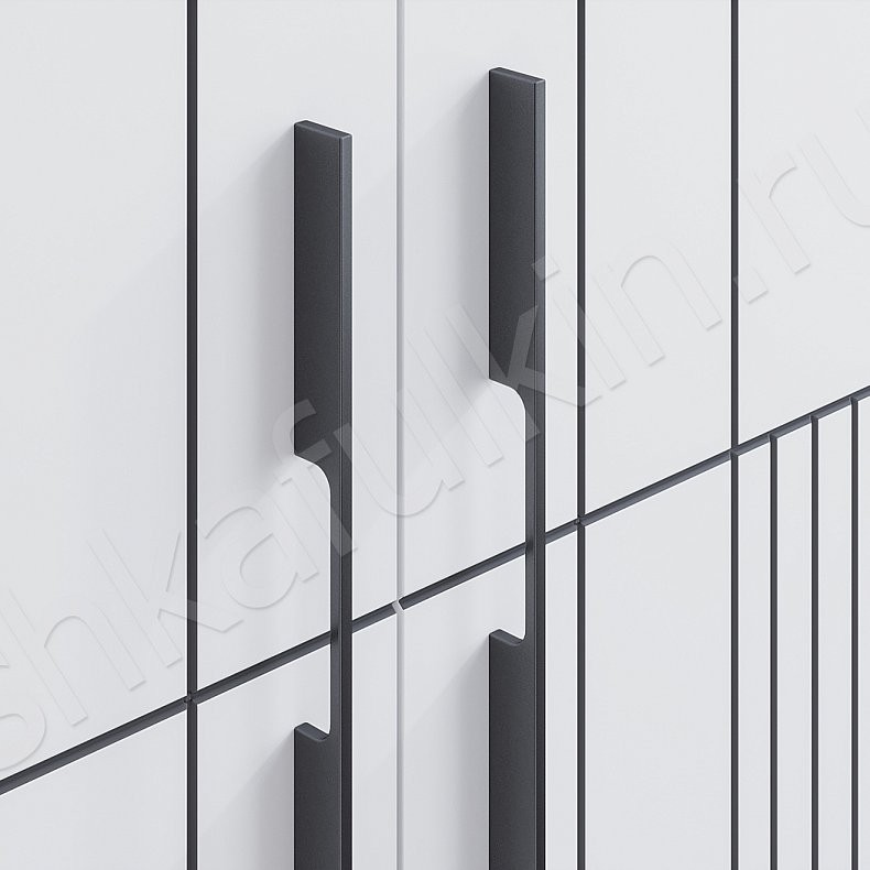 Изображение Шкаф Ментор Светлые Белый Современный 4х створчатые Спальня Для вещей Для белья 2