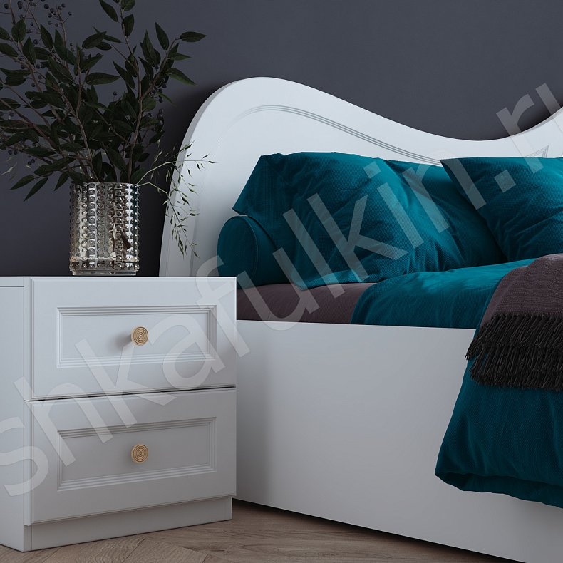 Коллекция Виктория Белый Светлые Неоклассика 3х створчатые Спальня Для вещей 5