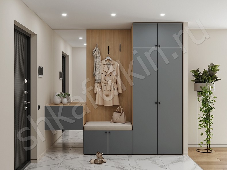 Изображение цвета Прихожая Олли  Минимализм 2х створчатые Прихожая 