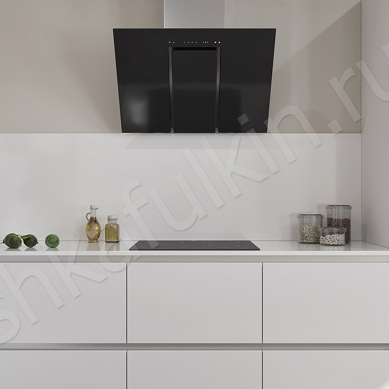 Изображение Кухня Кеплер Светлые Древесный Белый Современный   Для посуды Для декора 4