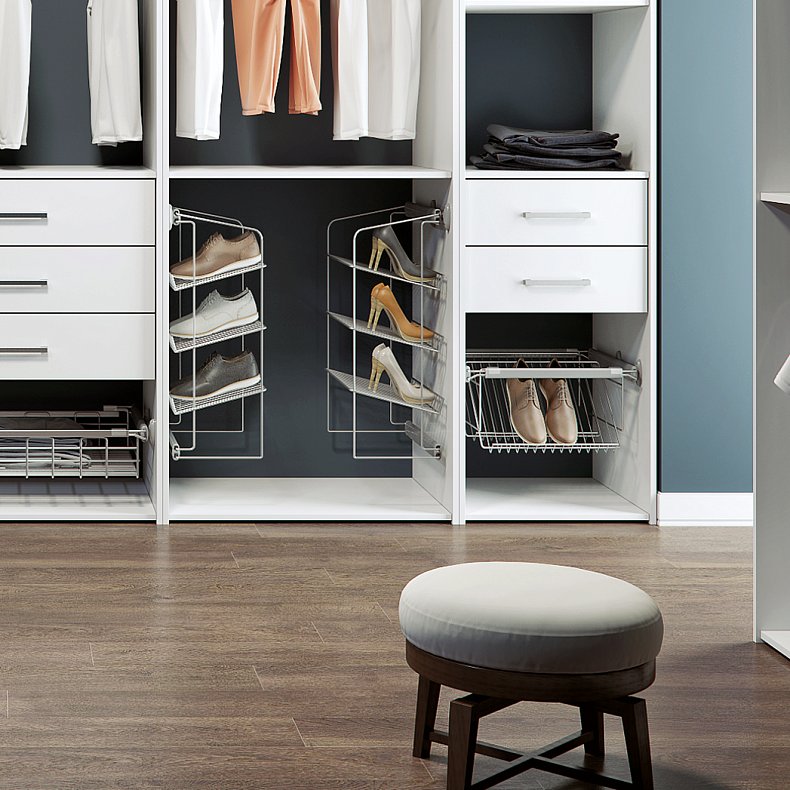 Изображение Гардеробная Скандинавия Белый Скандинавский  Гардеробная  3