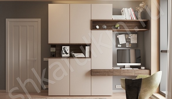 Шкаф с рабочей зоной Джамбо