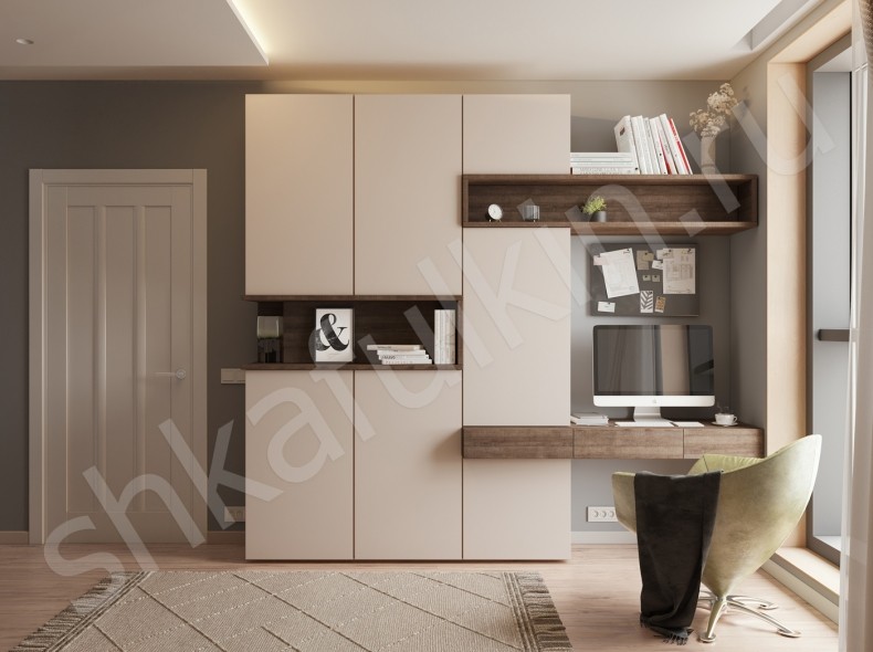 Изображение Шкаф с рабочей зоной Джамбо