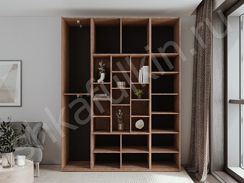 Изображение цвета Шкаф Томми Белый Современный 5и створчатые  