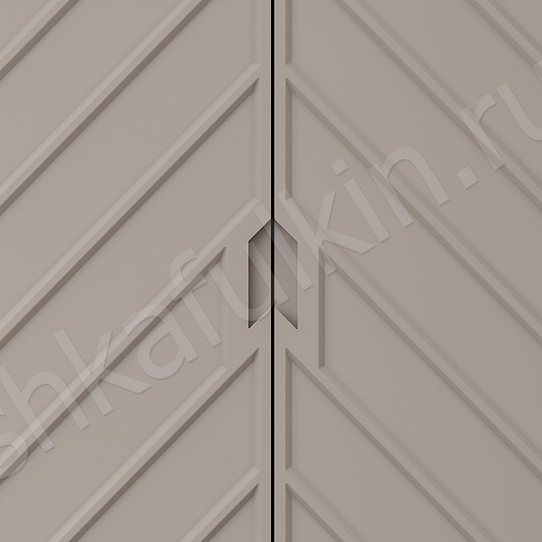 Прихожая Дюльбер Коричневый Светлые Современный 4х створчатые Прихожая Для вещей 3